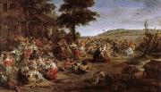 Peter Paul Rubens Lord Paul Feast Festival USA oil painting artist